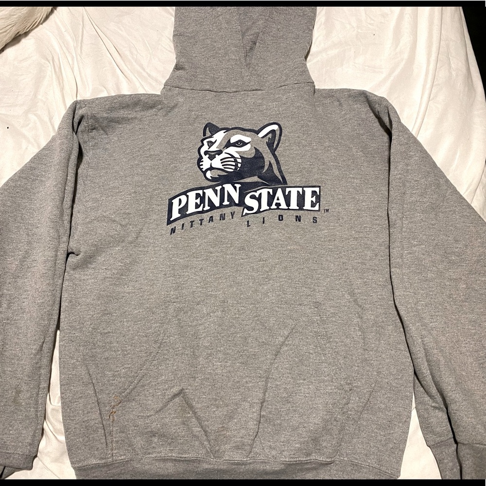 Penn State Grey Hoodie, Size M, Used